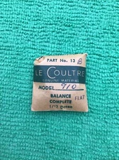 Jaeger LeCoultre Balance Complete Flat Cal. 910 Part 721 13B, NOS