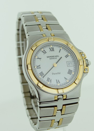 Raymond Weil 18k 2 Tone Men's Watch 9590 - Picture 6 of 12