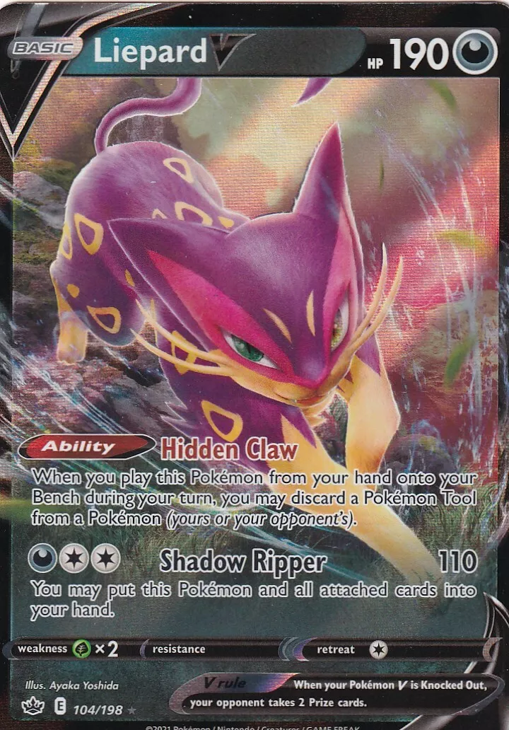 Liepard V, Pokémon