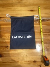 New LACOSTE Pouch Bag black