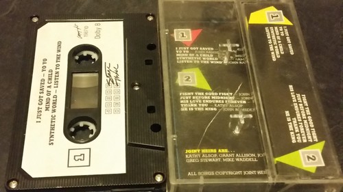 rare vintage cassette tape joint heirs stage three tested - Picture 4 of 6