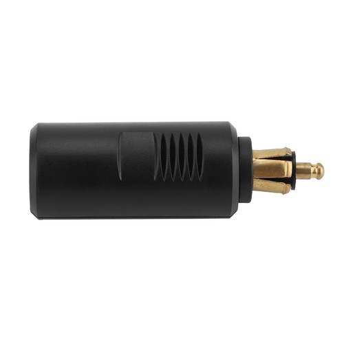 12V Motorrad Zigarettenanzünder Steckdose Adapter DIN Buchse Schwarz Eurostecker - Bild 8 von 12