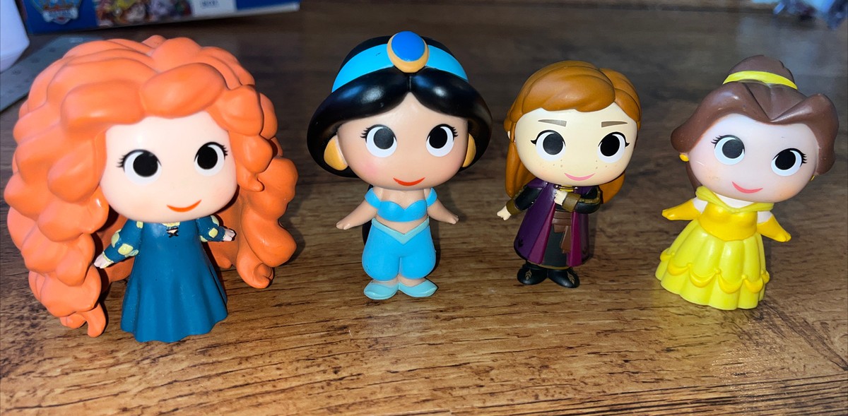 Disney Princess Funko Mystery Minis Figure Toy Bundle Anna Belle