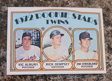 Vintage 1972 Topps #778 RICK DEMPSEY Rookie Card Set Break NO Creases MLB HIGH #. rookie card picture