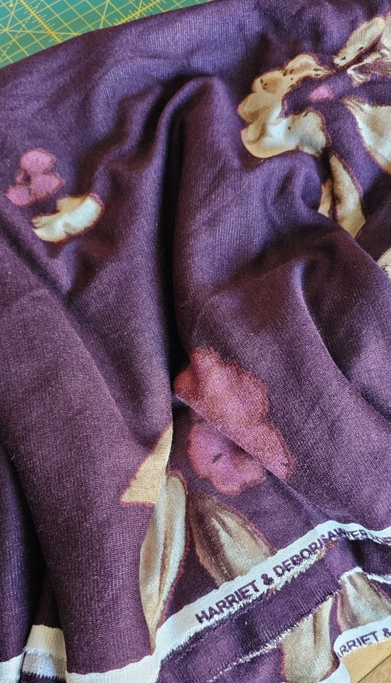 Harriet & Deborah Sawyer For Euro American Text Corp Fabric  5.5 yards x 58" - Image 2 of 3