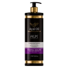 Felps Omega Zero Black Nanoplastia Professional Smoothing Hair Treatment - 1000m