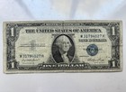 1935 One Dollar Silver Certificate Blue Seal Series E Bill US Banknote Circulatd — photo 1