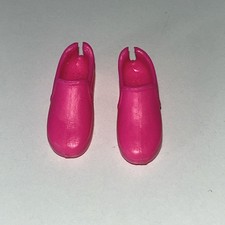 Mattel Barbie Doll Shoes FASHIONISTAS FASHION FEVER PINK Slip On Sneakers Shoes