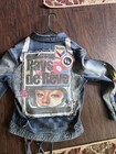 Men’s Denim Streetwear Patch Graffiti Outfit Sz M 32 Jeans — photo 2