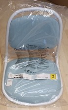 IKEA ÖRFJÄLL Ersatzteil Sitz & Rückenlehne hellblau Paket 2 (604.417.79)