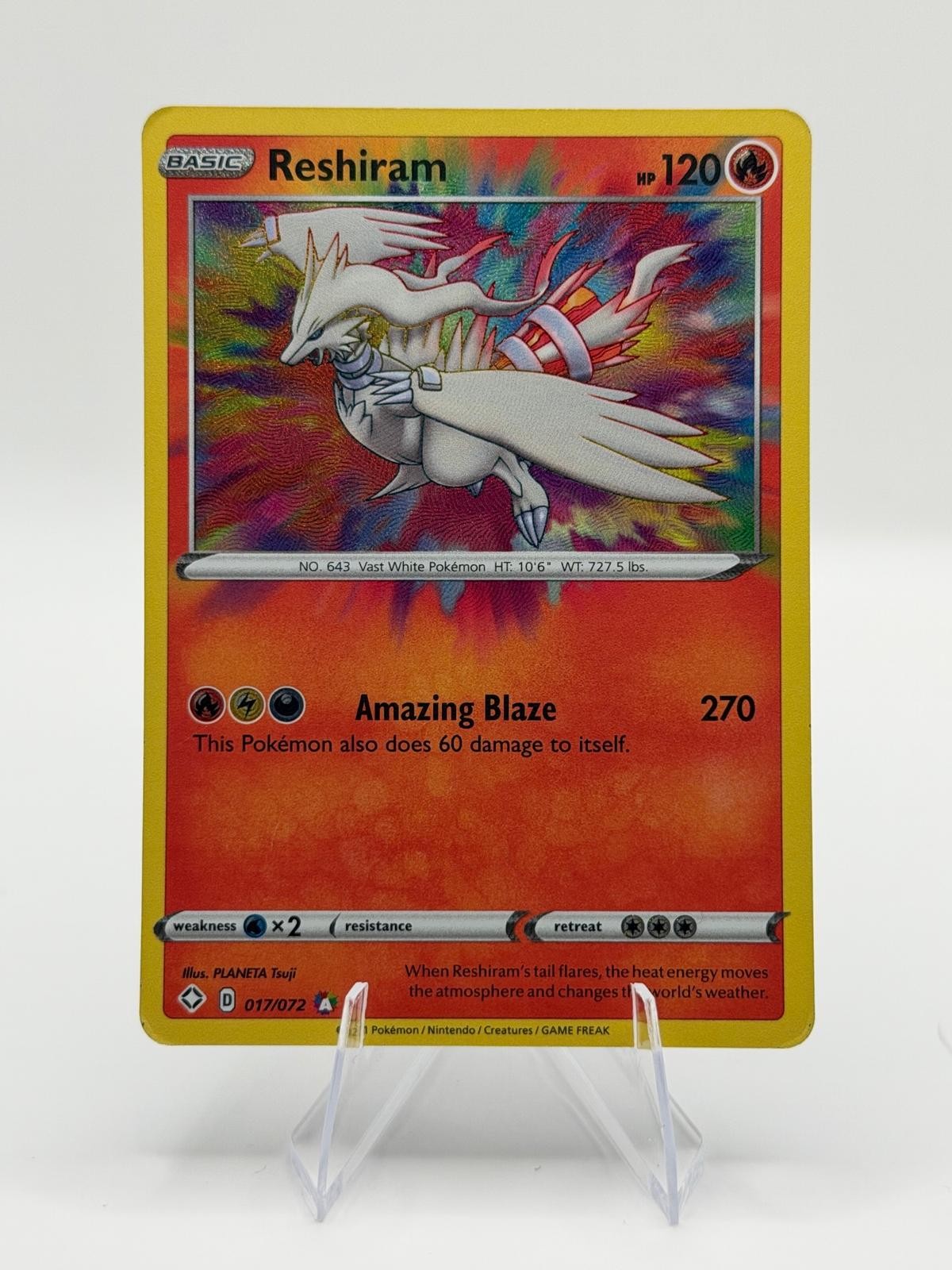 Shining Fates #017/072 Reshiram