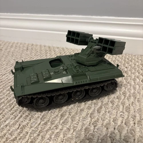 GI Joe Wolverine Armored Tank Missile Vehicle Plastic 8" 1983 Incomplete