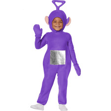 Teletubbies Tinky Winky Toddler Halloween Costume Size Small 3T-4T