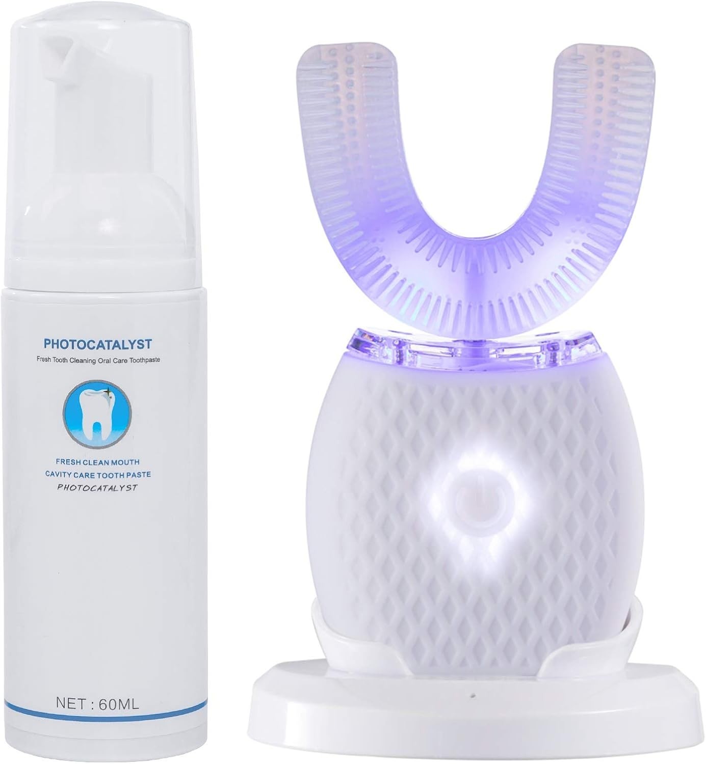 Ultrasonic Toothbrush for Adults Automatic Electric Toothbrush Portable Washable