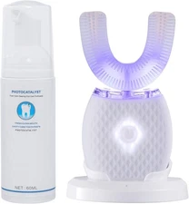 Ultrasonic Toothbrush for Adults Automatic Electric Toothbrush Portable Washable