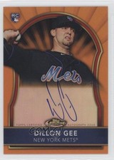 2011 Topps Finest Orange Refractor Rookie Auto 67/99 Dillon Gee #79 Auto 0j6