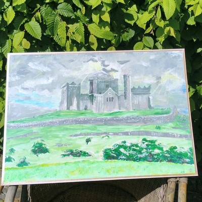 Eugene Steve Bouna  Dota  Acryl auf Leinwand Original signiert 2026 ungerahmt