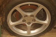 2000 01 02 03 04 Corvette Wheel 18x9.5 Rear Alloy Five 5 Spoke Factory Oem Wty