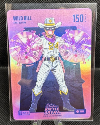 2026 Bo Jackson Battle Arena ???? ???? Bubble Gum Foil SSP BGBF-51