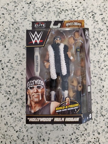WWE Elite Wrestlemania Hollywood Hulk Hogan BAF Mean Gene Neu Sealed Mattel - Bild 2 von 8