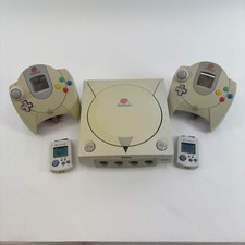 Sega Dreamcast Console Gaming System Bundle White HKT-3020