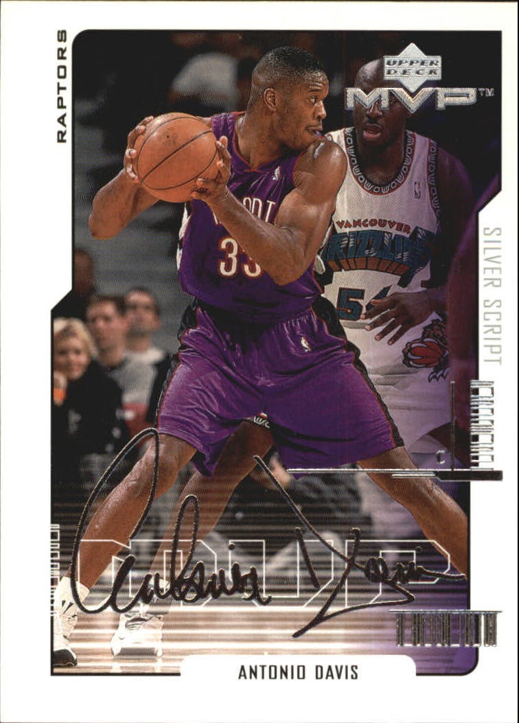 2000-01 Upper Deck MVP Silver Script #168 Antonio Davis - BSK