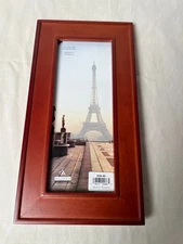 Panoramic Wood Photo Frame Malden 4 x 10 New