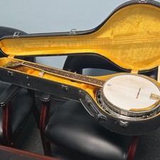 Epiphone EB-98 5-String Closed Back Mahogany Banjo w/ Hard Case