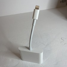 Apple White 3-In-1 High-Speed USB C SD Card Reader Adapter Not Tested
