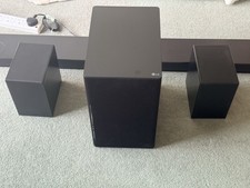 LG Soundbar and Subwoofer Home Theater System SN11RG with Remote