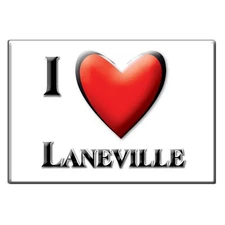 Laneville, Rusk County, Texas - Fridge Magnet I Love Souvenir Usa Gift Idea