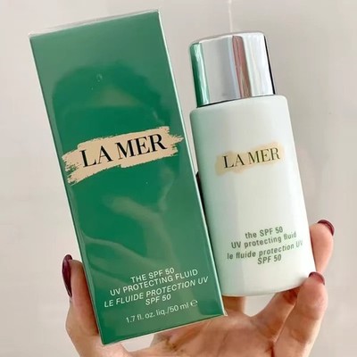 La Mer SPF 50 UV Protecting Fluid 1.7oz Sunscreen Face Broad Spectrum Lightweigh