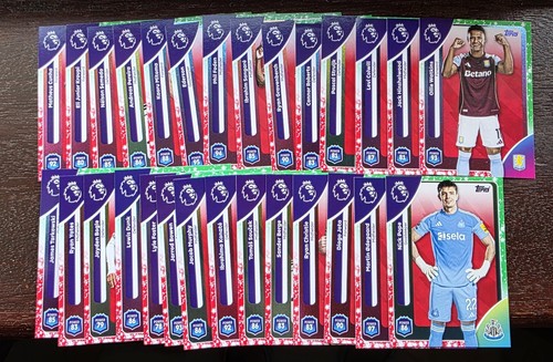 X 144 verschiedene /360 Festive Freeze Parallel Karten - Topps 2026 Premier League - Bild 7 von 8