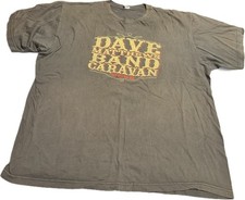 Dave Matthews Caravan Band Tour 2011 2XL Anvil Concert Band Short Sleeve Shirt
