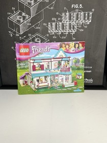 LEGO FRIENDS Stephanie's House (41314) Complete w/ instructions, One minifigure