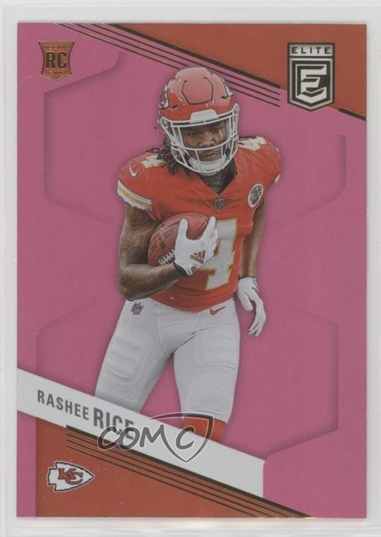 2023 Panini Donruss Elite Rookies Pink Rashee Rice #177 1jt7