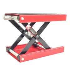 1100LB Scissor Lift Hoist Stand Lift Jack ATV Motorcycle Dirt Bike Scooter Red
