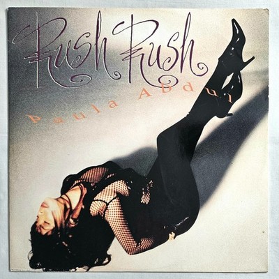 90'S R&B - PAULA ABDUL - RUSH RUSH - VIRGIN RECORDS ORIGINAL IMPORT 12'' SINGLE
