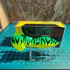 Balsa 50 Large Mouth Seraph Hot Tiger Topwater Lure, Unused, Fishing Gear