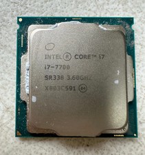 Intel Core i7-7700 CPU @ 3.60GHz LGA1151 CPU ...