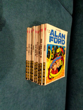 ALAN FORD LOTTO FUMETTI DAL N°91 AL N°99 MANCA IL N°100 EDITORIALE CORNO 1977