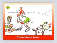 1992 North Pole Summer League 10 Santa Claus Upper Deck TCG CCG