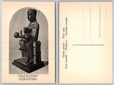 La Mare De Deu De Montserrat Statue Postcard