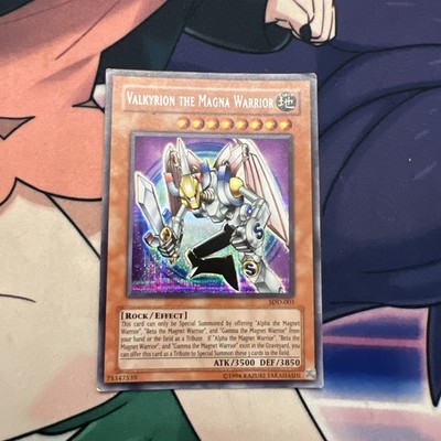 Yu-Gi-Oh! TCG Valkyrion the Magna Warrior SDD-001 Secret Rare Card HP