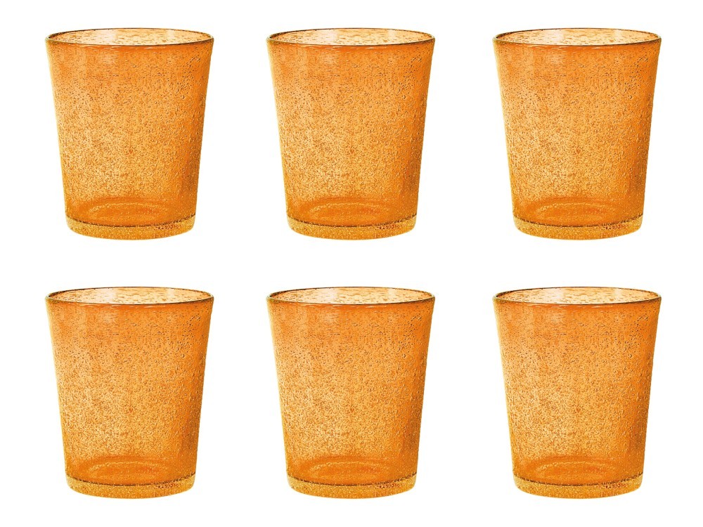 H&H 6 Giada Glasses In Light Orange Color Cl 32