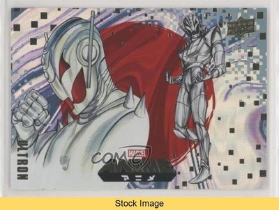 2020 Upper Deck Marvel Anime Japanese Mega Moon Tier 1 Ultron #7 READ sq1
