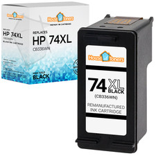 1PK Fits HP 74XL Black Ink Cartridge for Photosmart C4480 C4500 C4540 C5200