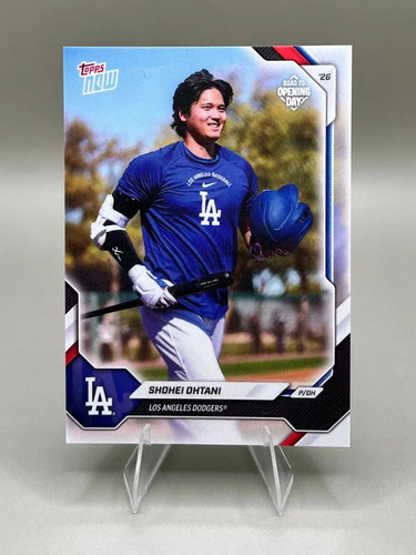 Shohei Ohtani #OD-271 2026 Topps Now Road To Opening Day MLB LA Dodgers FP