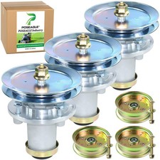 POSEAGLE 3 Pack Spindle Assembly for Husqvarna MZ61 EZ 5224 RZT61 61" Decks