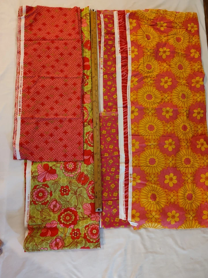 Lote de algodón acolchado Brother Sister Design Studio fuera de stock - 5 impresiones - 5,25+ yardas Foto 4 de 4